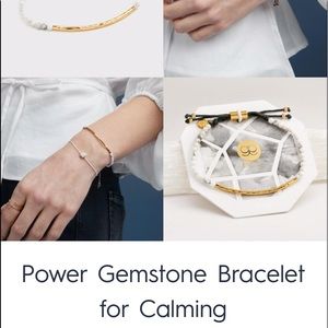 NEW Gorjana gemstone pull string bracelet